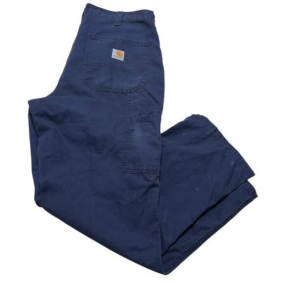 Carhartt Men’s Lightweight Canvas Dungaree Fit Carpenter Work Pants - 32X30 - Picture 5 of 9